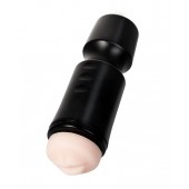 Мастурбатор-ротик A-Toys в черной колбе - A-toys - в Южно-Сахалинске купить с доставкой