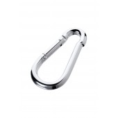 Серебристый карабин TOYFA Metal - ToyFa - купить с доставкой в Южно-Сахалинске