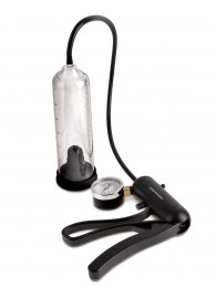 Вакуумная мужская помпа с датчиком давления Pro-Gauge Power Pump - Pipedream - в Южно-Сахалинске купить с доставкой