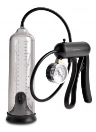 Вакуумная мужская помпа с датчиком давления Pro-Gauge Power Pump - Pipedream - в Южно-Сахалинске купить с доставкой