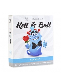 стимулирующий презерватив-насадка Roll   Ball Classic - Sitabella - купить с доставкой в Южно-Сахалинске