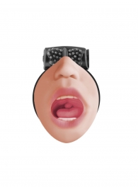 Мастурбатор-ротик с виброкольцом Satisfaction Beloved - Lola Games - в Южно-Сахалинске купить с доставкой