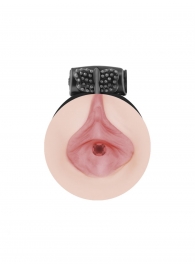 Мастурбатор-вагина с виброкольцом Satisfaction Darling - Lola Games - в Южно-Сахалинске купить с доставкой