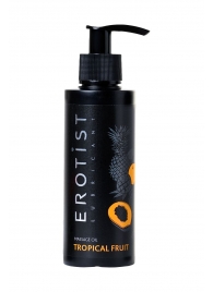 Массажное масло Erotist TROPICAL FRUIT с ароматом тропических фруктов - 150 мл. - Erotist Lubricants - купить с доставкой в Южно-Сахалинске