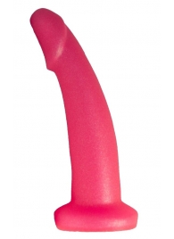 Розовый плаг-массажёр для простаты - 13,5 см. - LOVETOY (А-Полимер) - в Южно-Сахалинске купить с доставкой