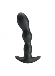Черный анальный стимулятор простаты с вибрацией Special Anal Massager - 14,5 см. - Baile - в Южно-Сахалинске купить с доставкой