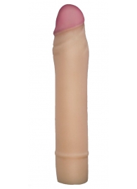 Телесная насадка-удлинитель из неоскин - 19,5 см. - LOVETOY (А-Полимер) - в Южно-Сахалинске купить с доставкой
