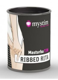 Компактный мастурбатор MasturbaTIN Ribbed Rita - MyStim - в Южно-Сахалинске купить с доставкой
