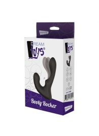 Чёрный массажер простаты с 2 моторами BOOTY ROCKER - Dream Toys - в Южно-Сахалинске купить с доставкой
