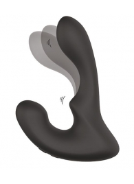 Чёрный массажер простаты с 2 моторами BOOTY ROCKER - Dream Toys - в Южно-Сахалинске купить с доставкой