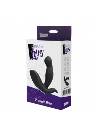 Черный вибромассажер простаты PROSTATE HERO - Dream Toys - в Южно-Сахалинске купить с доставкой
