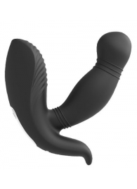 Черный вибромассажер простаты PROSTATE HERO - Dream Toys - в Южно-Сахалинске купить с доставкой