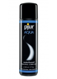Увлажняющий лубрикант pjur AQUA - 500 мл. - Pjur - купить с доставкой в Южно-Сахалинске