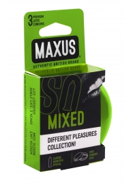 Презервативы в железном кейсе MAXUS Mixed - 3 шт. - Maxus - купить с доставкой в Южно-Сахалинске