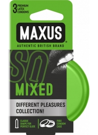 Презервативы в железном кейсе MAXUS Mixed - 3 шт. - Maxus - купить с доставкой в Южно-Сахалинске
