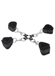 Комплект для сковывания из 5 предметов - Lux Fetish - купить с доставкой в Южно-Сахалинске