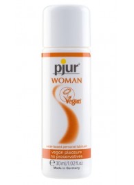 Лубрикант pjur WOMAN Vegan на водной основе - 30 мл. - Pjur - купить с доставкой в Южно-Сахалинске