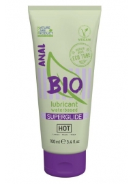 Интимный увлажняющий анальный гель BIO SuperGlide - 100 мл. - HOT - купить с доставкой в Южно-Сахалинске