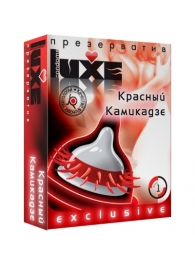 Презерватив LUXE  Exclusive   Красный Камикадзе  - 1 шт. - Luxe - купить с доставкой в Южно-Сахалинске