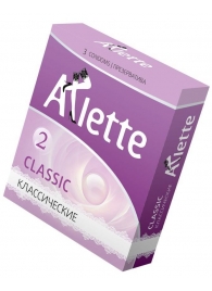Классические презервативы Arlette Classic - 3 шт. - Arlette - купить с доставкой в Южно-Сахалинске