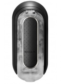 Черный мастурбатор Flip Zero с вибрацией - Tenga - в Южно-Сахалинске купить с доставкой
