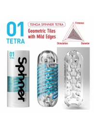 Мастурбатор SPINNER Tetra - Tenga - в Южно-Сахалинске купить с доставкой