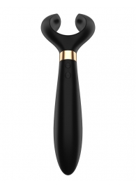 Чёрный вибромассажер для пар Satisfyer Partner Multifun 3 - Satisfyer