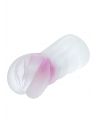 Прозрачный реалистичный мастурбатор Juicy Pussy Crystal Rose - ToyFa - в Южно-Сахалинске купить с доставкой