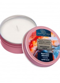 Массажная свеча  Фруктовая фантазия - БиоМед - купить с доставкой в Южно-Сахалинске