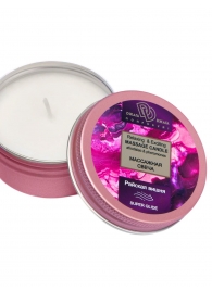 Массажная свеча  Райская вишня - БиоМед - купить с доставкой в Южно-Сахалинске