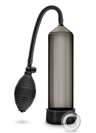 Черная вакуумная помпа VX101 Male Enhancement Pump - Blush Novelties - в Южно-Сахалинске купить с доставкой