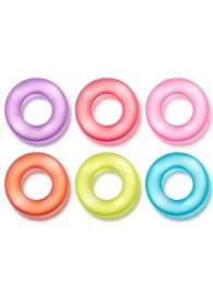 Набор из 6 эрекционных колец King of the Ring - Blush Novelties - в Южно-Сахалинске купить с доставкой