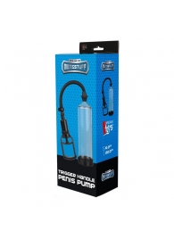 Прозрачная вакуумная помпа TRIGGER HANDLE PENIS PUMP - Dream Toys - в Южно-Сахалинске купить с доставкой
