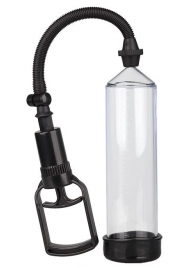 Прозрачная вакуумная помпа TRIGGER HANDLE PENIS PUMP - Dream Toys - в Южно-Сахалинске купить с доставкой