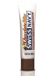 Лубрикант с ароматом шоколада Swiss Navy Chocolate Bliss Lube - 10 мл. - Swiss navy - купить с доставкой в Южно-Сахалинске