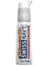 Лубрикант с ароматом шоколада Swiss Navy Chocolate Bliss Lube - 29,5 мл. - Swiss navy - купить с доставкой в Южно-Сахалинске