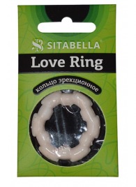 Фигурное эрекционное кольцо из киберкожи - Sitabella - в Южно-Сахалинске купить с доставкой