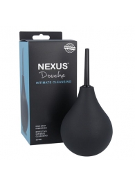 Черный анальный душ с обратным клапаном Non Return Valve Anal Douche - Nexus Range - купить с доставкой в Южно-Сахалинске