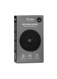 Черная веревка для бондажа Easytoys Bondage Rope - 5 м. - Easy toys - купить с доставкой в Южно-Сахалинске