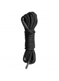 Черная веревка для бондажа Easytoys Bondage Rope - 5 м. - Easy toys - купить с доставкой в Южно-Сахалинске