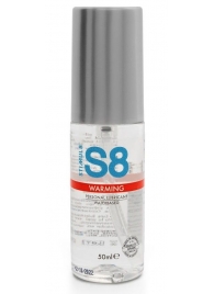 Cогревающий лубрикант на водной основе Stimul8 Warming Lube - 50 мл. - Stimul8 - купить с доставкой в Южно-Сахалинске