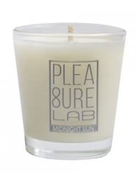Массажная свеча Midnight Sun с ароматом инжира - 50 мл. - Pleasure Lab - купить с доставкой в Южно-Сахалинске
