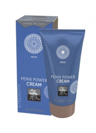 Возбуждающий крем для мужчин Penis Power Cream - 30 мл. - Shiatsu - купить с доставкой в Южно-Сахалинске