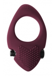 Бордовое эрекционное виброкольцо Pure Passion Sunset - Lola Games - в Южно-Сахалинске купить с доставкой