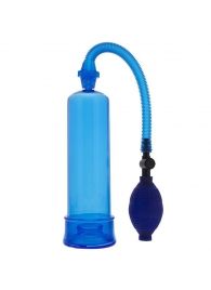 Синяя вакуумная помпа MENZSTUFF PENIS ENLARGER - Dream Toys - в Южно-Сахалинске купить с доставкой