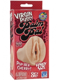 Мастурбатор-вагина Virgin Pussy ULTRASKYN Palm Pal - Doc Johnson - в Южно-Сахалинске купить с доставкой