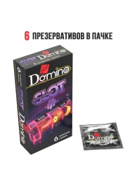 Ароматизированные презервативы DOMINO  Фруктовый слот  - 6 шт. - Domino - купить с доставкой в Южно-Сахалинске