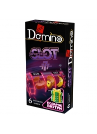 Ароматизированные презервативы DOMINO  Фруктовый слот  - 6 шт. - Domino - купить с доставкой в Южно-Сахалинске