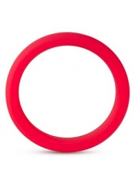 Красное эрекционное кольцо Silicone Go Pro Cock Ring - Blush Novelties - в Южно-Сахалинске купить с доставкой