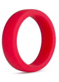 Красное эрекционное кольцо Silicone Go Pro Cock Ring - Blush Novelties - в Южно-Сахалинске купить с доставкой